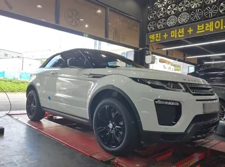 레인지로버 이보크 블랙유광으로 휠복원 / 대전 복용동
