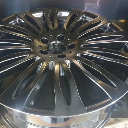 20인치 벤츠S350 스퍼터링크롬 휠복원 대전봉타이어 / 대전 복용동