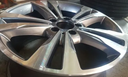 대전 휠복원 벤츠 S350  19인치 휠복원 / 대전 복용동