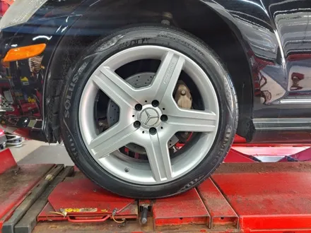 대전 분체도장 전문 벤츠S550 휠복원후 분체도장으로 깔끔하게 신차분위기 / 대전 복용동