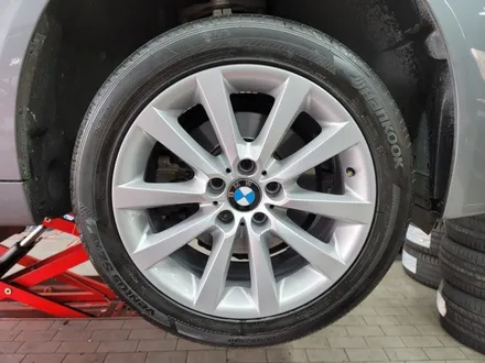 bmw 520d휠복원 박리 작업후 휠도색까지 봉타이어 / 대전 복용동
