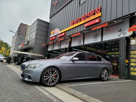 대전 캘리퍼도색 bmw 5시리즈 레드색상으로 봄분위기 물씬~ / 대전 복용동