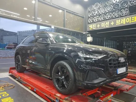 아우디Q8 분체휠도색 작업 대전 봉타이어 / 대전 복용동
