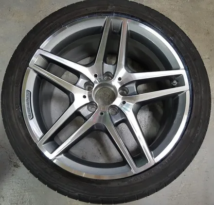 대전 휠복원 벤츠 다이아컷팅휠복원 / 대전 복용동