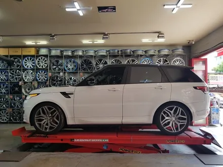 레인지로버스포츠 휠복원&타이어교체 / 대전 복용동
