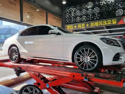 [대전 다이아컷팅] 벤츠S350 블랙폴리쉬 다이아컷팅휠수리 / 대전 복용동