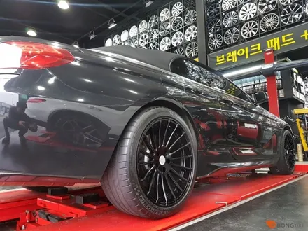 대전 휠복원 BMW 650i 블랙유광 휠도장 / 대전 복용동