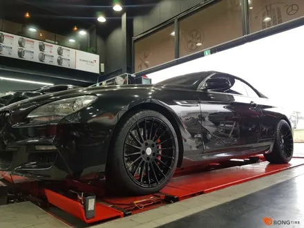 대전 휠복원 BMW 650i 블랙유광 휠도장 / 대전 복용동