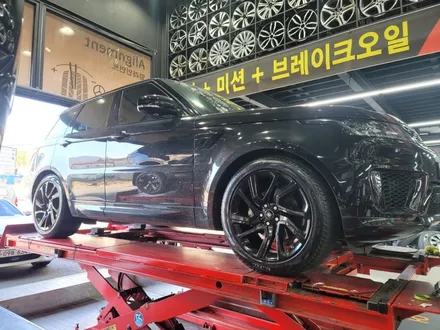 대전분체도장 레인지로버 휠캡까지 블랙으로 깔맞춤 / 대전 복용동
