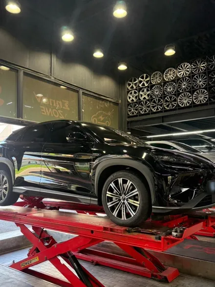 대전 신차 휠복원 BYD 씨라이언7 휠수리 & 타이어 교체 작업 / 대전 복용동