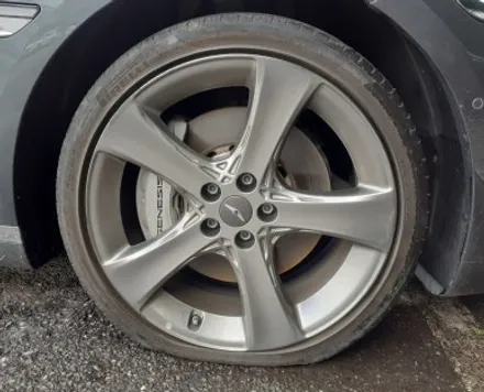 대전 봉타이어 장마철 포트홀 사고로 휠굴절 크랙 및 타이어손상 / 대전 복용동