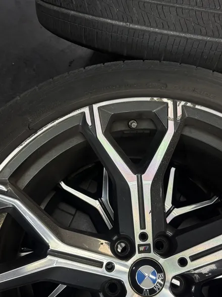 대전 BMW X6 다이아컷팅 휠복원, 스크래치 완벽 수리 / 대전 복용동