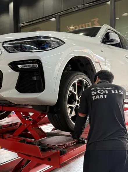 대전 BMW X6 다이아컷팅 휠복원, 스크래치 완벽 수리 / 대전 복용동