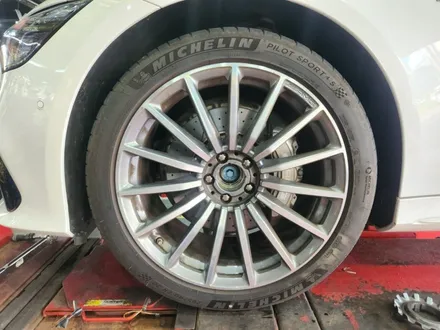 벤츠AMG gt43 블랙유광 분체도장 대전 봉타이어 / 대전 복용동