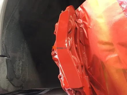 벤츠 C63AMG 레드색상 으로 캘리퍼도색 / 대전 복용동