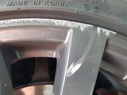 대전 마세라티 휠복원 스크레치 복원후 도색작업 / 대전 복용동