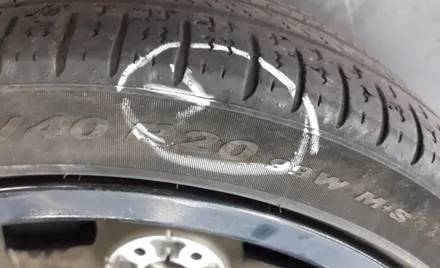 대전 봉타이어 장마철 포트홀 사고로 휠굴절 크랙 및 타이어손상 / 대전 복용동
