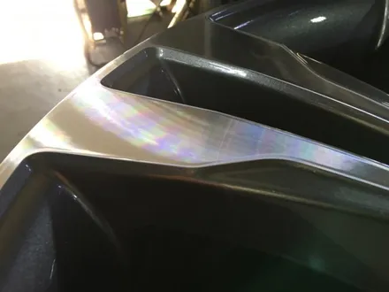 대전 휠수리 벤츠S350 보도블럭주차기스 수리복원 / 대전 복용동