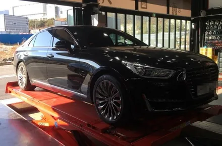 대전 휠수리 제네시스 eq900 스퍼터링크롬 / 대전 복용동