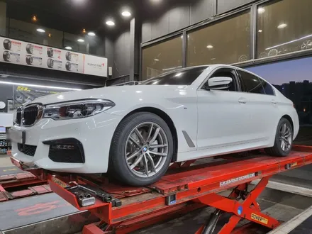 [대전 봉타이어] BMW 520D 휠굴절수리 / 대전 복용동