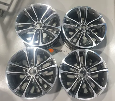 bmw x1 다이아컷팅휠수리 박리후 깔끔하게 작업완료 / 대전 복용동