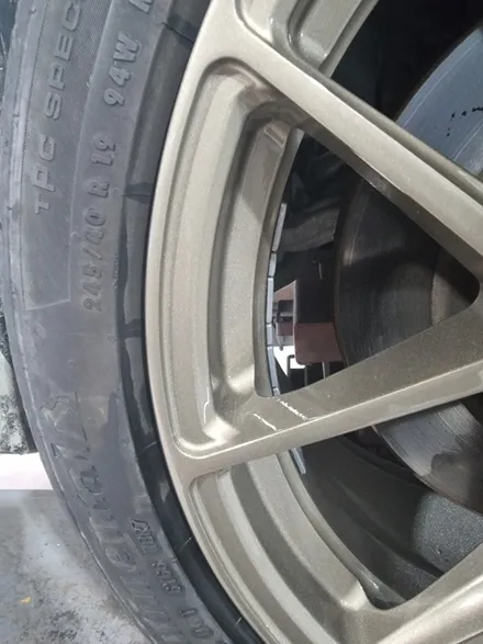 [성원휠복원] 인피니티 G37S 휠복원 / 수원 권선구