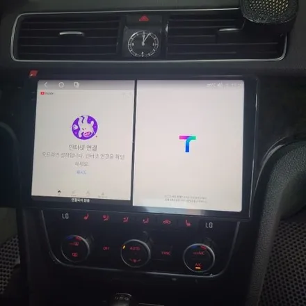 파사트 차량 X 플러스 안드로이드 올인원 내비게이션 장착 후기