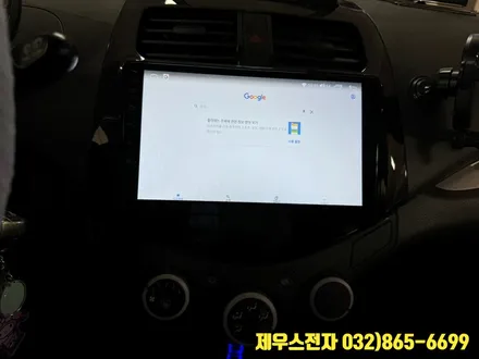쉐보레 스파크 카나로 X PLUS 안드로이드 올인원 장착