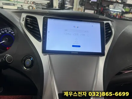 그랜저 HG 9인치 카나로 안드로이드 올인원 매립으로 편리해진 주행