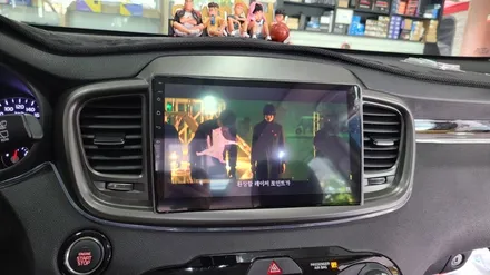 쏘렌토 4롬 64GB 용량 안드로이드 X 플러스 카나로 올인원 내비게이션 장착