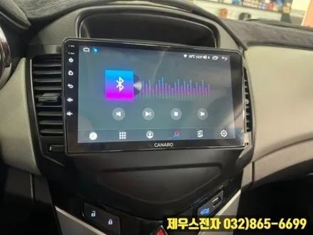라세티 카나로 X PLUS 안드로이드 올인원 장착 블랙박스 설치 등 시공 받기