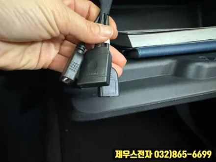 쉐보레 트랙스 인천 카나로 안드로이드 올인원 설치 완료 후의 모습