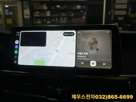 올 뉴 K5 오디오 탈거 후 12.3인치 안드로이드 올인원 내비게이션 매립 후방카메라 장착