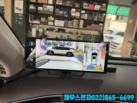 인천 투싼/투싼IX/투싼 NX4 360도 어라운드 뷰 장착 후기/순정 모니터 그대로 사용