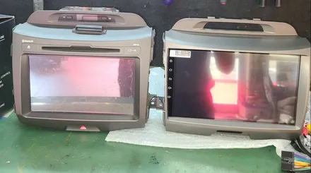 스포티지 R 어라운드뷰 장착 안드로이드 장착만