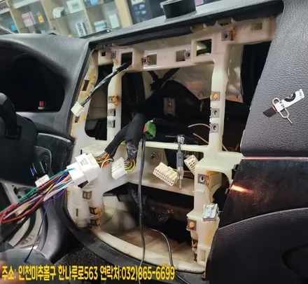 카나로 안드로이드 올인원 베라크루즈차량에 장착후기