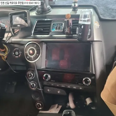 코란도 스포츠 카나로 XPRO 안드로이드 올인원  설치