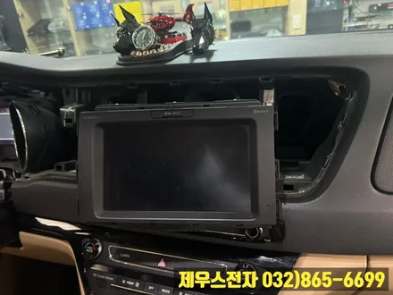 더 뉴 카니발 카나로 X PRO 2K 안드로이드 올인원 매립 교체 모습