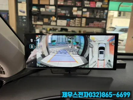 인천 투싼/투싼IX/투싼 NX4 360도 어라운드 뷰 장착 후기/순정 모니터 그대로 사용