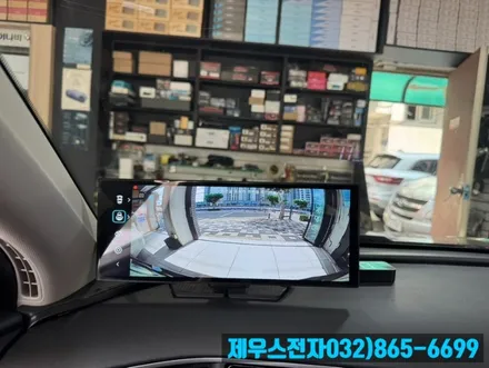 인천 투싼/투싼IX/투싼 NX4 360도 어라운드 뷰 장착 후기/순정 모니터 그대로 사용