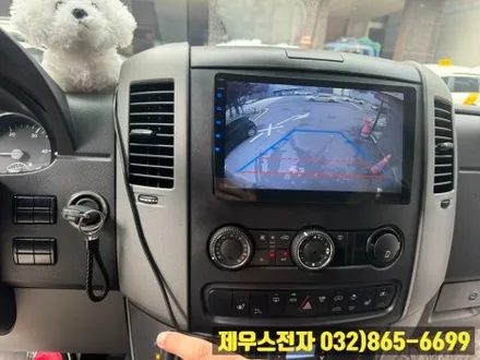 상업용 벤츠 스프린터 차량 13인치 카나로 안드로이드 올인원 매립한 후기