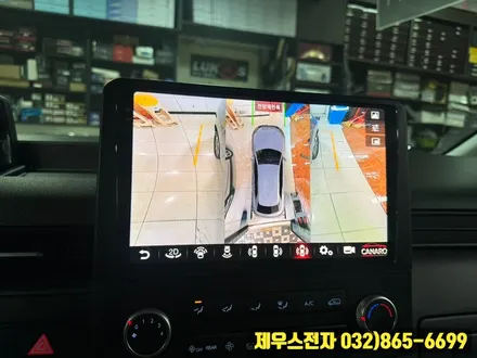 스타리아 안드로이드 올인원 어라운드 뷰 장착으로 간편한 주행