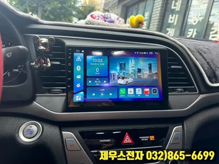 아반떼 AD 인천 카나로 X PLUS 안드로이드 올인원 매립 장착