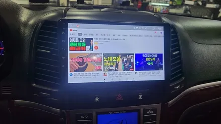 싼타페 CM 카나로 Q 안드로이드 올인원 순정 매립