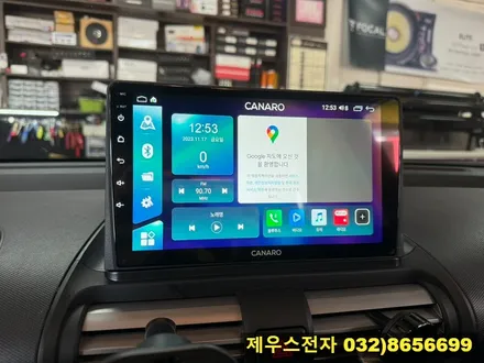 캐스퍼 카나로 X PLUS 안드로이드 올인원 설치 후방카메라 장착 하나로 끝나요.