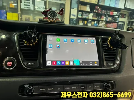 더 뉴 카니발 카나로 X PRO 2K 안드로이드 올인원 매립 교체 모습
