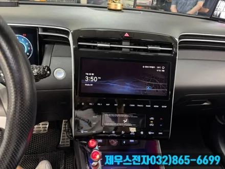 인천 투싼/투싼IX/투싼 NX4 360도 어라운드 뷰 장착 후기/순정 모니터 그대로 사용