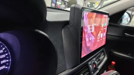 K5 카나로 X 플러스 안드로이드 올인원 매립 전후방 카메라도 추가 장착