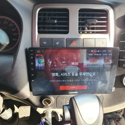 포터 2 카나로 안드로이드 올인원 내비게이션 매립으로 핸드폰처럼 사용하기
