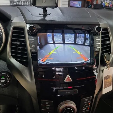 2017년식 티볼리 차량도 카나로 X 플러스 안드로이드 올인원으로 설치했어요.